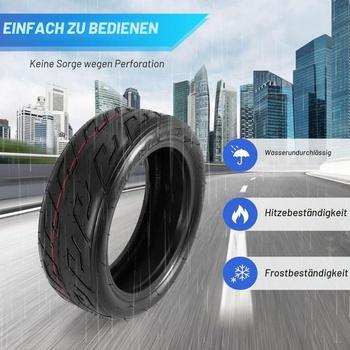 Bezdušová pneumatika 10x2.70-6.5, vákuová pneumatika pre vyvážený skúter, vákuová pneumatika 10
