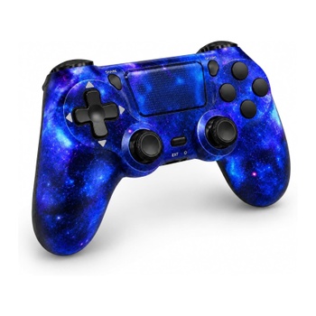 Bezdrátový ovladač Suoxiom pro PS4/PC, modrý