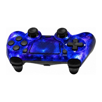 Bezdrátový ovladač Suoxiom pro PS4/PC, modrý