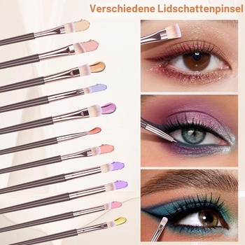 30dielna sada štetcov na make-up, Hnedé štetce na make-up, Profesionálne štetce na make-up