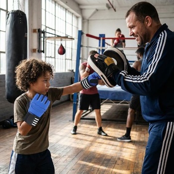 Boxerské rukavice pro děti, juniorské sparingové rukavice, boxerské rukavice