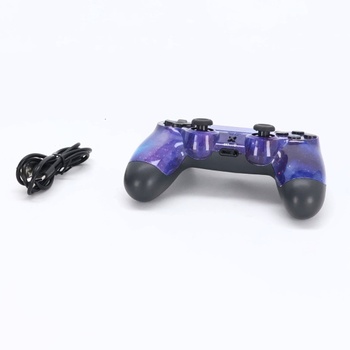 Bezdrátový ovladač Suoxiom pro PS4/PC, modrý