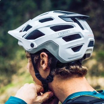 Prilba ABUS MTB Moventor 2.0 - Pohodlná cyklistická prilba pre jazdu v teréne - All-mountain prilba