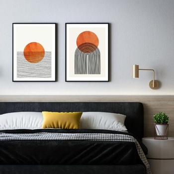 Sada plagátov Winund 50x70 cm, BEZ RÁMU, nástenný plagát, dekorácia do spálne, dekorácia, nástenné
