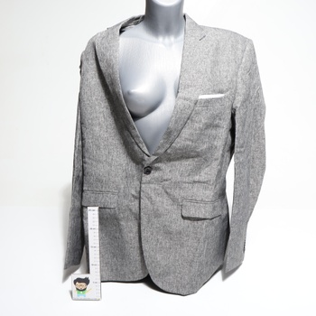 Pánské sako Coofandy, XL, šedé