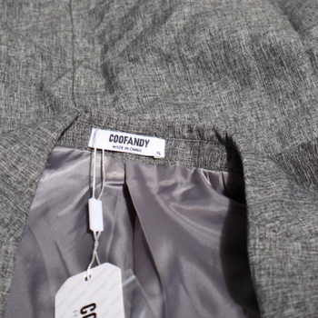 Pánské sako Coofandy, XL, šedé