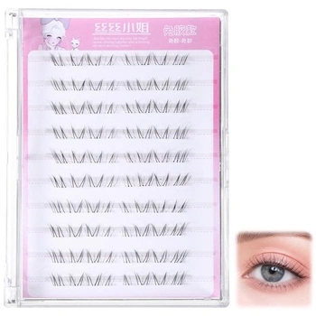 80 kusov Manga riasové predlžovanie 4-6 mm prírodné riasy…