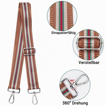 FLYAMAPIRIT Nastaviteľný ramenný popruh na tašky, 3,8 cm široký popruh na tašku, DIY príslušenstvo