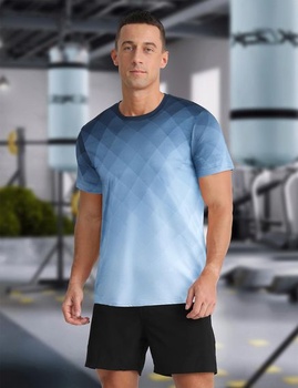 Pánské tričko APTRO Sportovní tričko Tréninkové tričko Funkční tričko Rychleschnoucí běžecké tričko