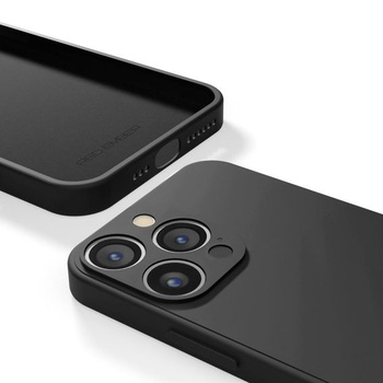 Nárazuvzdorné puzdro Red Ember pre iPhone, ultratenké ochranné puzdro z tekutého silikónu s