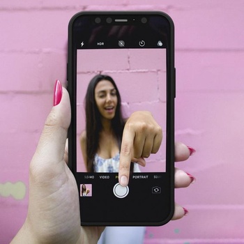 Nárazuvzdorné puzdro Red Ember pre iPhone, ultratenké ochranné puzdro z tekutého silikónu s