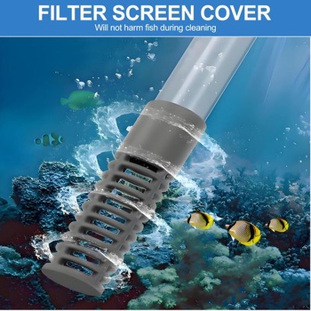 Vysávač na štrk do akvária, čistič akvárií, filter na čistenie akvárií