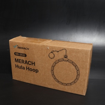 MERACH Hula Hoop pre dospelých s počítadlom kalórií, modrá
