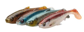 Savage Gear 3D River Roach Mix - 4 kusy realistických nástrah na plotice do tmavých a kalných vôd -
