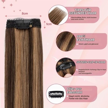 SEGOHAIR Clip-in predlžovanie pravých vlasov