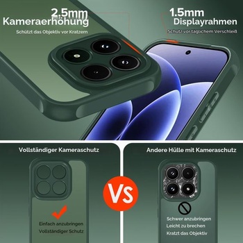 Puzdro ivoler pre Xiaomi 17, [Plná ochrana fotoaparátu] [Vojenské prevedenie] Nárazuvzdorné puzdro
