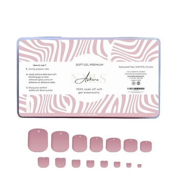 Súprava gélových nailových tipov Ashera Nail Gel-X z…