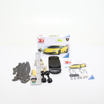 Puzzle Ravensburger auto žlté