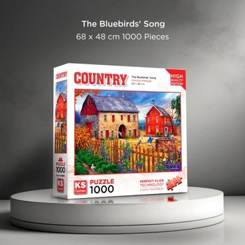 KS Games 20676 1000dílné puzzle, bezbarvé