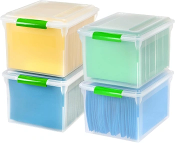 Úložný box IRIS USA, 4 ks
