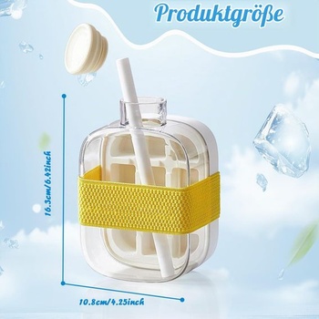 Láhev na led 2 v 1 500ml s brčkem MOSILA