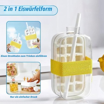 Láhev na led 2 v 1 500ml s brčkem MOSILA