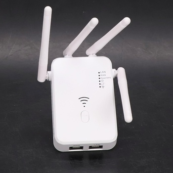 Zesilovač signálu WLAN extenderu až pro 6 000 m² a 60