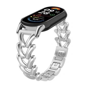 Kovový náramek KeHowy pro Xiaomi Smart Band 9/Band 8/10,…