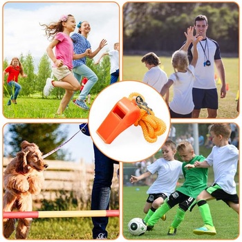 Píšťalky, 10 kusů, píšťalky pro rozhodčí, sportovní píšťalky, fotbalové píšťalky, píšťalky pro