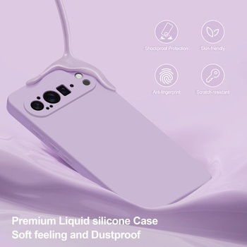 Pouzdro Btstring pro Google Pixel 9 Pro XL, světle fialové