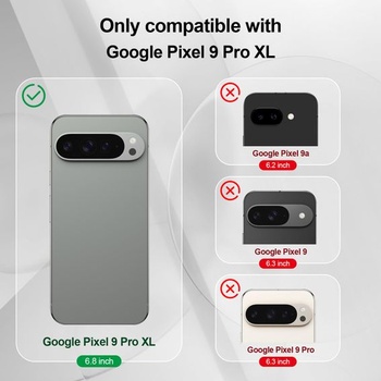 Pouzdro Btstring pro Google Pixel 9 Pro XL, světle fialové