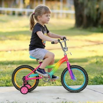 DELAESI Pomocné kolieska na detské bicykle, Nastaviteľné pomocné kolieska, Univerzálne pomocné kolieska
