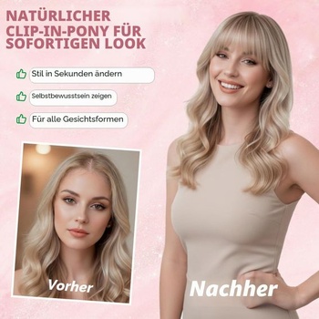 Benehair Clip-in popredná ofina Francúzska clip-in ofina s spánkami Prírodná umelá ofina pre ženy