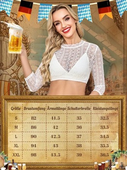 Dámska biela blúzka veľ. L Aiseyi