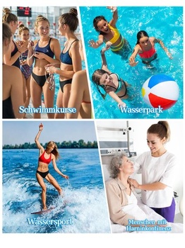 Menštruačné bikiny, 4 vrstvy, nepremokavé, menštruačný spodný diel, plavky na plávanie, dámske