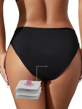 Menštruačné bikiny, 4 vrstvy, nepremokavé, menštruačný spodný diel, plavky na plávanie, dámske