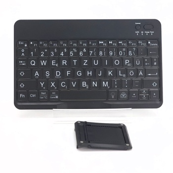 OMOTON Bluetooth klávesnica s veľkými klávesmi pre iOS/Android/Windows, bezdrôtová klávesnica