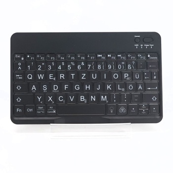 OMOTON Bluetooth klávesnica s veľkými klávesmi pre iOS/Android/Windows, bezdrôtová klávesnica