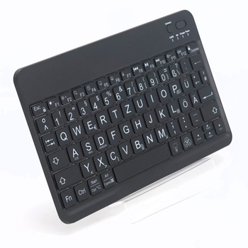 OMOTON Bluetooth klávesnica s veľkými klávesmi pre iOS/Android/Windows, bezdrôtová klávesnica