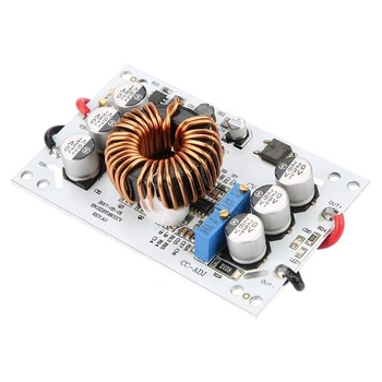 600W DC-DC modul s nastaviteľným zvyšujúcim napätím a prúdom, LED ovládač pre DIY napájanie do auta