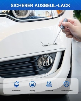 8E8E /A7W Brilantní stříbrná metalická retušovací barva na autolaky Škoda, oprava škrábanců na