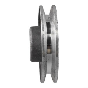Hliníková remenica motora pre vzduchové kompresory, kompatibilná s hriadeľmi 19 mm a 24 mm (97 x