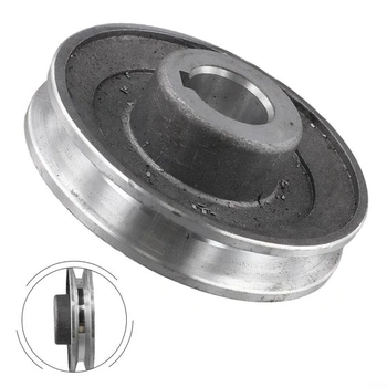 Hliníková řemenice motoru pro vzduchové kompresory, kompatibilní s hřídelemi 19 mm a 24 mm (97 x