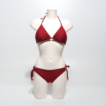 Dámske bikiny Durio vínové veľ. S (36)