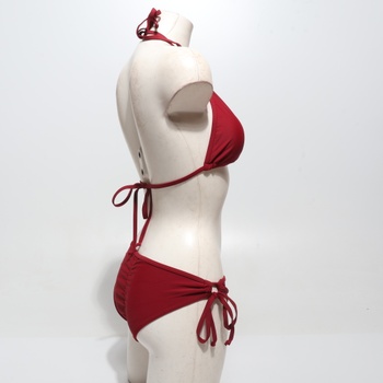 Dámske bikiny Durio vínové veľ. S (36)
