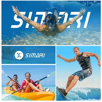 Vodní boty SIMARI WP001 pro ženy a muže, rychleschnoucí, na boso, potápění, plavání, surfování,