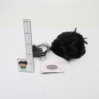 Krátka parochňa Sofeiyan so strihom pixie, teplovzdorné a prírodné dámske parochne s ofinou, 23 cm čierna