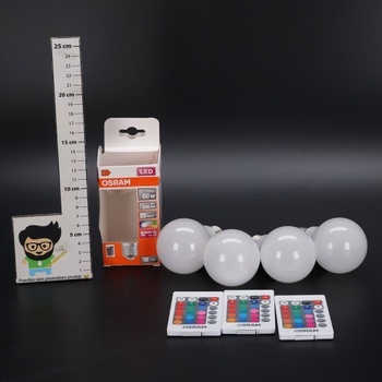 LED žiarovka OSRAM STAR+ RGBW s päticou E27