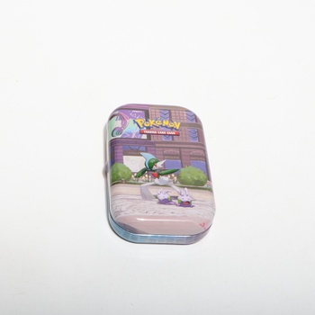 Pokémon: Illumi's Mini Tin – Gallame and Slime (2 boostery, 1 karta s kresbou a 1 stránka s