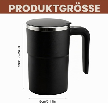 Samomiešací hrnček Umllpet ZDJBKFB-P 380ml